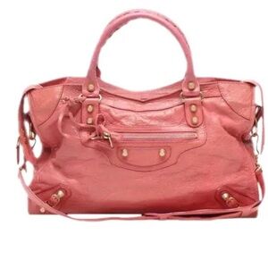 Balenciaga Classic Pink Women City handbag